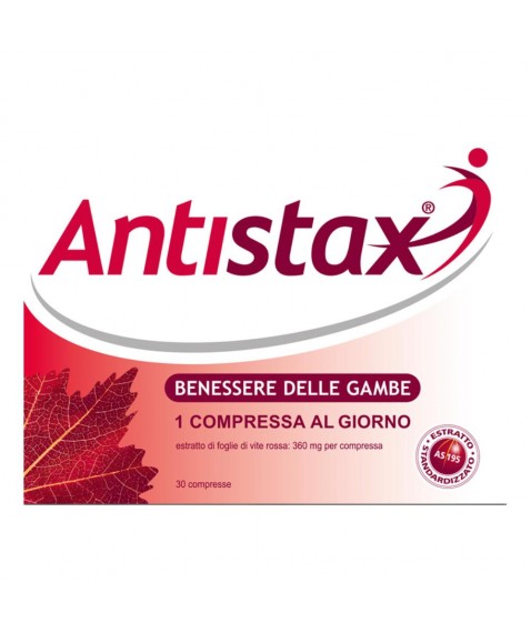 Antistax 30 compresse 360 mg - Integratore per il benessere delle gambe