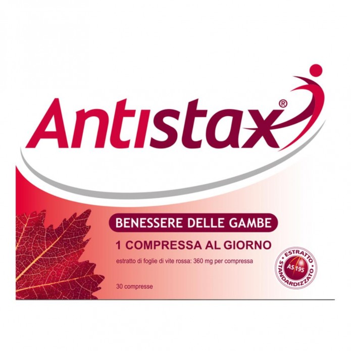 Antistax 30 compresse 360 mg - Integratore per il benessere delle gambe