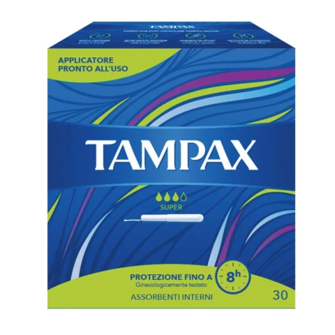 TAMPAX SUPER BLUE BOX 30PZ 8994