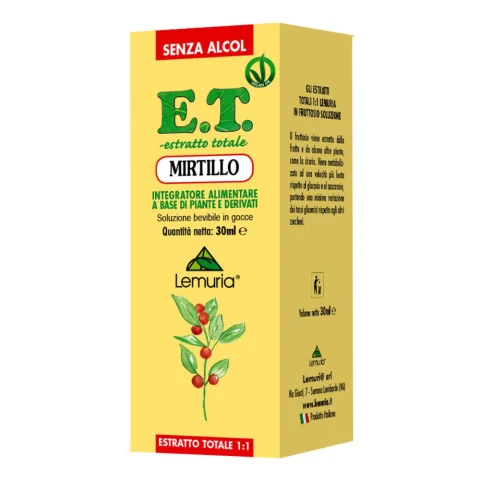 MIRTILLO E.T. 30ML LEMURIA MIRTILLO E.T. 30ML LEMURIA