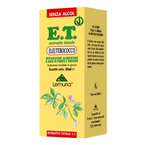 ELEUTEROCOCCO E.T. 30ML LEMURI ELEUTEROCOCCO E.T. 30ML LEMURI