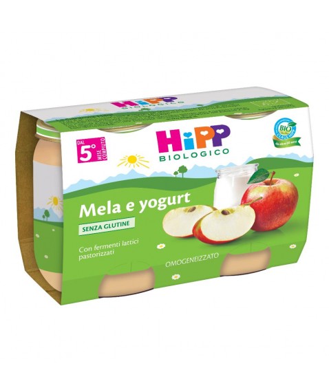 HIPP MERENDA MELA YOGURT 2X125G