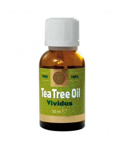 Tea Tree Oil Vividus 30 ml Olio per la cura della pelle e delle vie respiratorie
