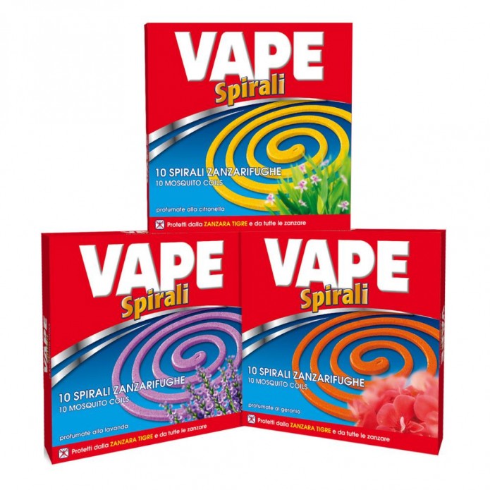 VAPE SPIRALI C/MISTA PROF ASS 10 P