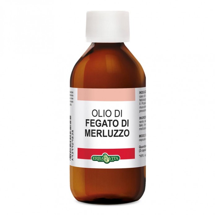 OLIO FEGATO MERLUZZO 100ML ERB