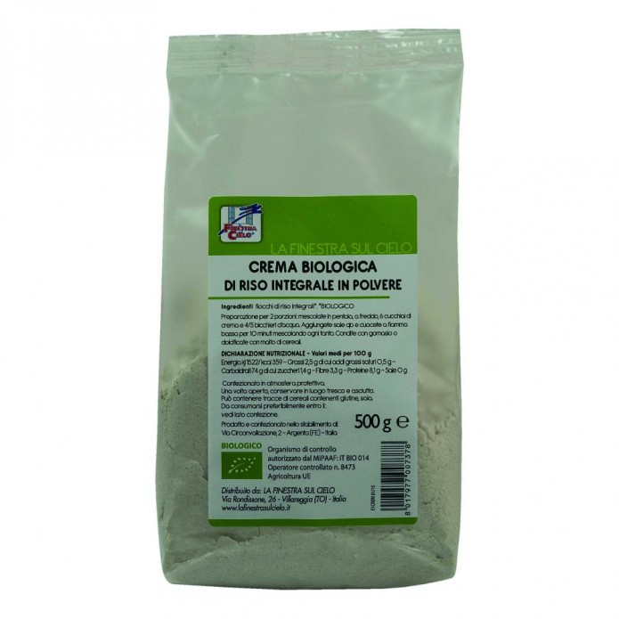 Crema Riso Int Bio 500g