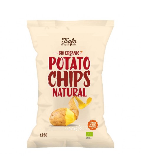 TRAFO BIO POTATO CHIPS NAT125G