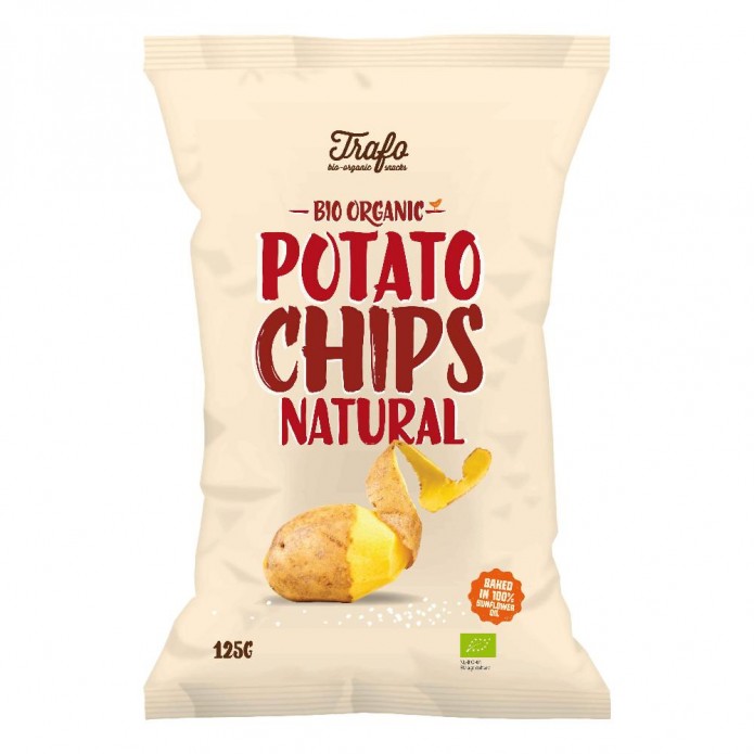 TRAFO BIO POTATO CHIPS NAT125G