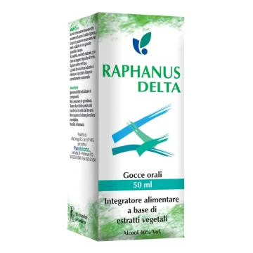 RAPHANUS DELTA INTEGRATORE ALIMENTARE GOCCE 50ML