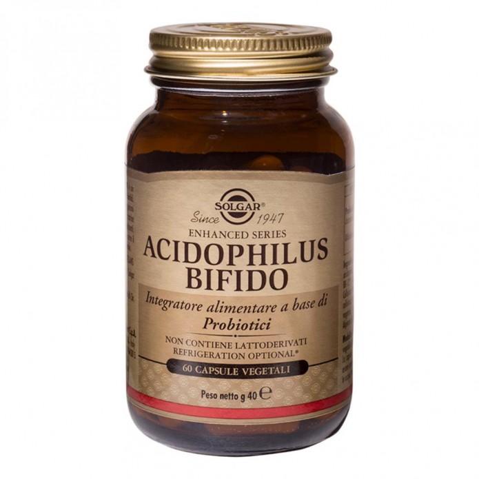 ACIDOPHILUS BIFIDO 60CPS SOLGAR
