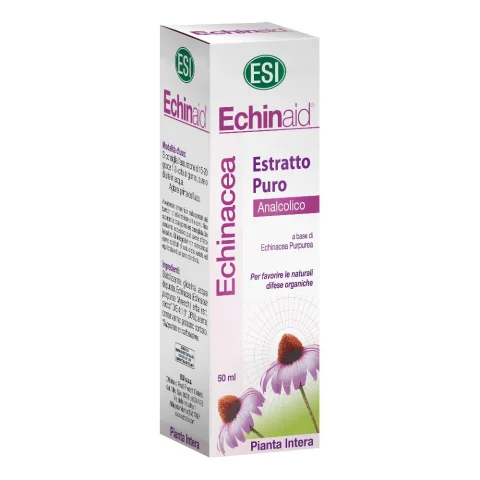 Esi Echinaid Estratto Puro Analcolico 50 ml - Integratore all'echinacea immunostimolante Esi Echinaid Estratto Puro Analcolico 50 ml - Integratore all'echinacea immunostimolante
