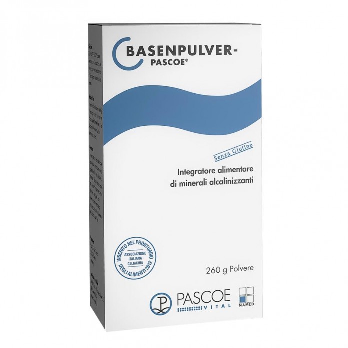 Named Basenpulver Polvere 100 Grammi Pascoe - per Ripristino e Mantenimento Equilibrio acido-base