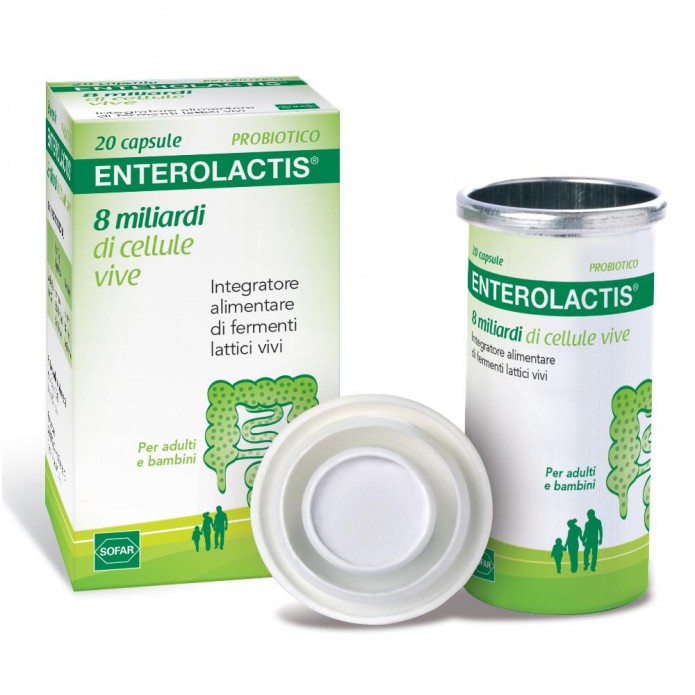 Enterolactis 20 capsule fermenti lattici