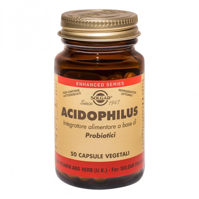 ACIDOPHILUS 50CPS VEG SOLGAR