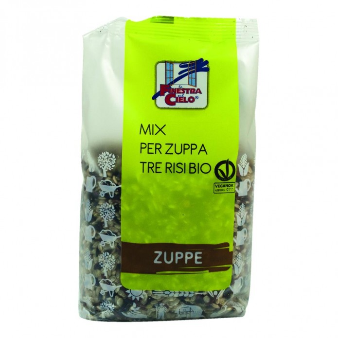 MIX PER ZUPPA TRE RISI BIO400G