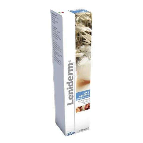 LENIDERM-SPUMA DETERG.200ML VET