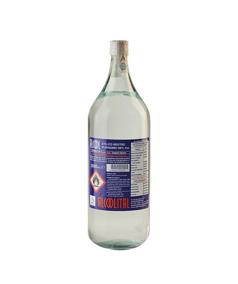 ALCOOL ETILICO PURO 96% 2L