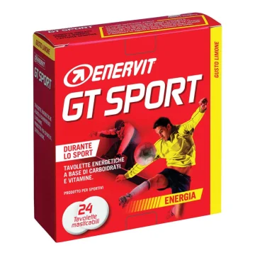 Enervit GT Sport 24 Tavolette Energetiche Masticabili