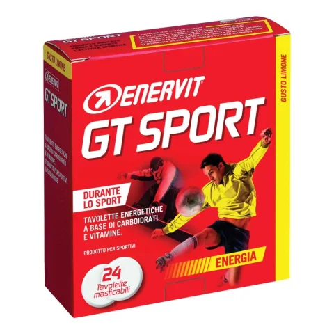Enervit GT Sport 24 Tavolette Energetiche Masticabili