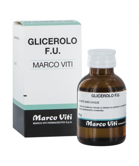Marco Viti Glicerolo F.U. Glicerina Flacone 60 gr - Lassativo per l'equilibrio intestinale