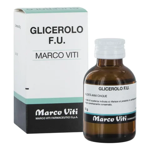 Marco Viti Glicerolo F.U. Glicerina Flacone 60 gr - Lassativo per l'equilibrio intestinale