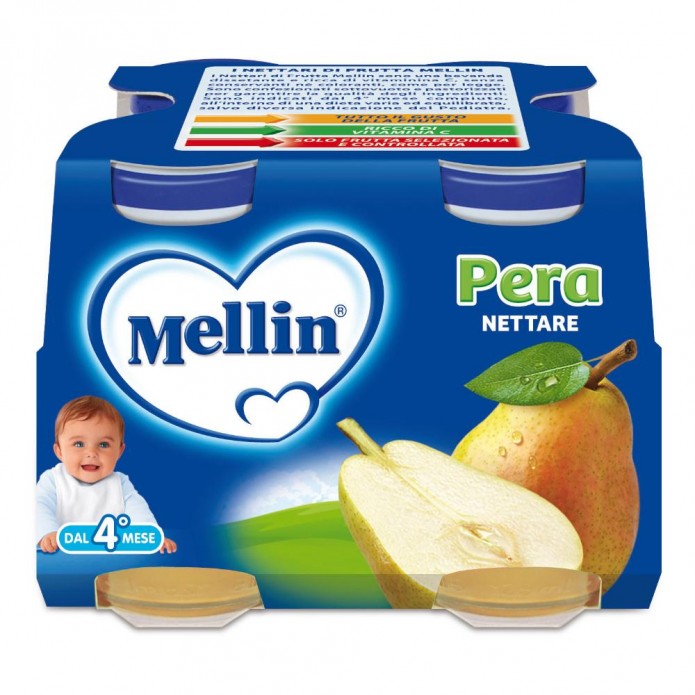 MELLIN Nett.Pera 4x125ml