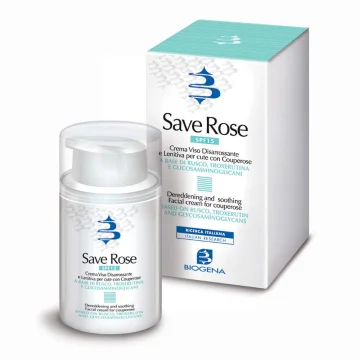 Save Rose crema anticouperose 50 ml Crema lenitiva antiarrossamento