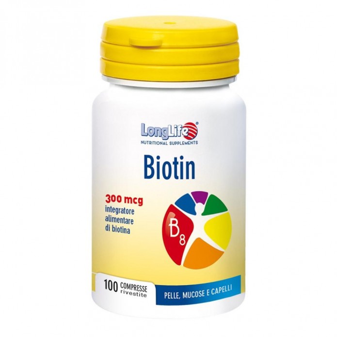 LONGLIFE BIOTIN 100CPR