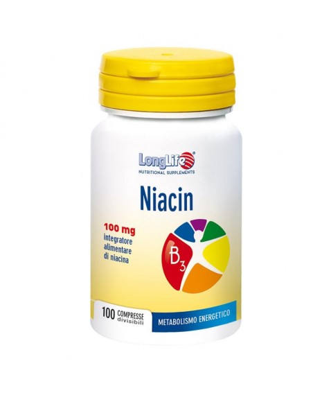 NIACIN 100MG 100TAV  LONGLIFE