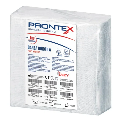 GARZE-IDROF.40X40 1 KG SAF 15760 GARZE-IDROF.40X40 1 KG SAF 15760