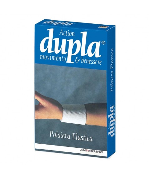 DUPLA Polsiera Elast.Bianca M