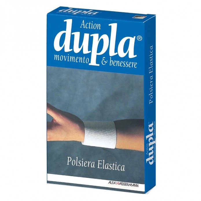 DUPLA Polsiera Elast.Bianca M