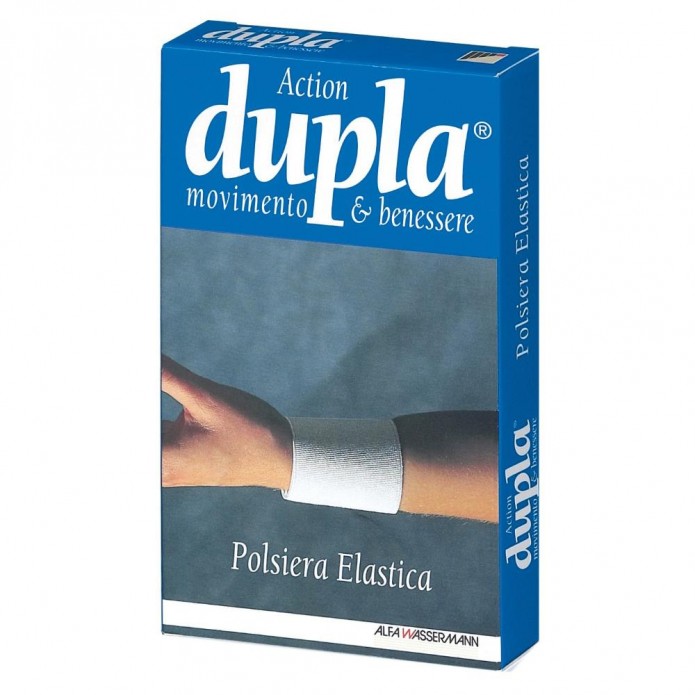 DUPLA Polsiera Elast.Bianca L