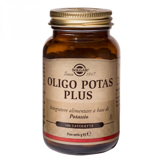 OLIGO POTAS 100 CPS SOLGAR PLU