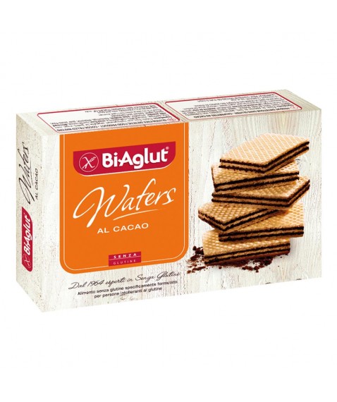 BIAGLUT-WAFERS CACAO 175GR