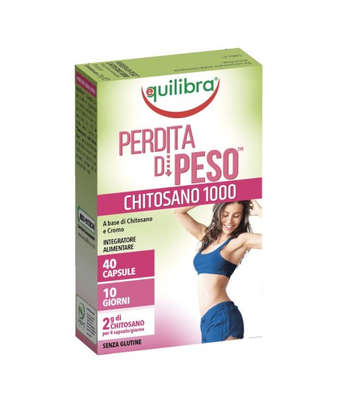 EQUILIBRA CHITOSANO 40 CAPSULE INTEGRATORE ALIMENTARE