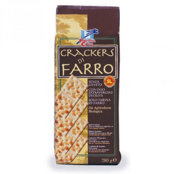 CRACKERS FARRO S/LIEV 280G FINES