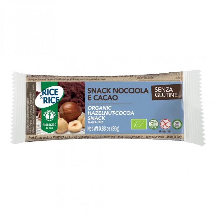 R&R Snack Riso Nocciola 25g