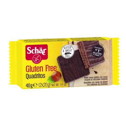 SCHAR-QUADRITOS WAFER 40G SCHAR-QUADRITOS WAFER 40G