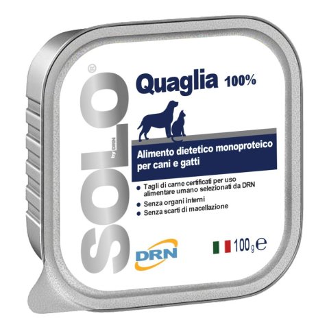 SOLO QUAGLIA ALLERGOTEST 100G SOLO QUAGLIA ALLERGOTEST 100G
