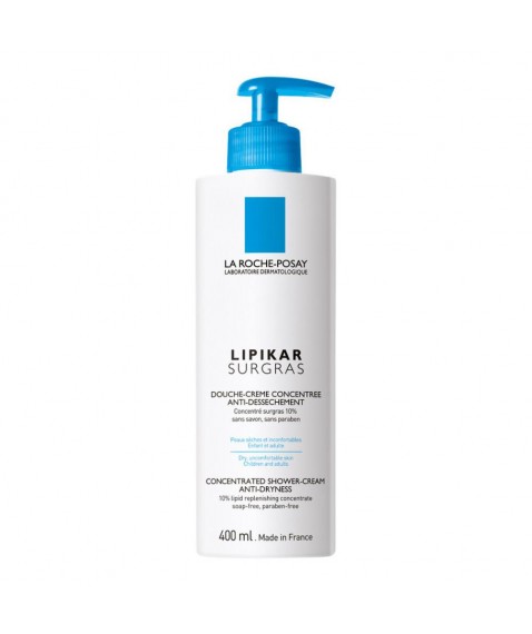 La Roche Posay Lipikar Surgras Doccia Crema Detergente Anti-Secchezza 400 ml