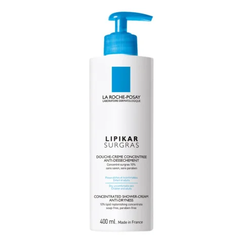 La Roche Posay Lipikar Surgras Doccia Crema Detergente Anti-Secchezza 400 ml