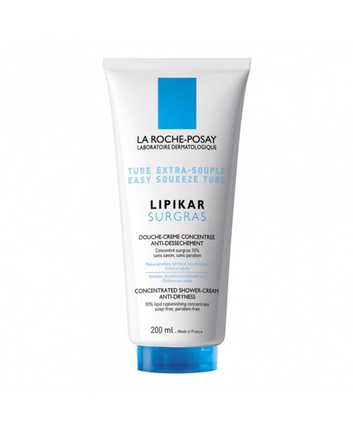 La Roche Posay Lipikar Surgras 200 ml Doccia crema concentrata anti-secchezza