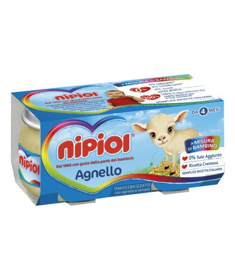 OMO NIPIOL Agnello 2x 80g