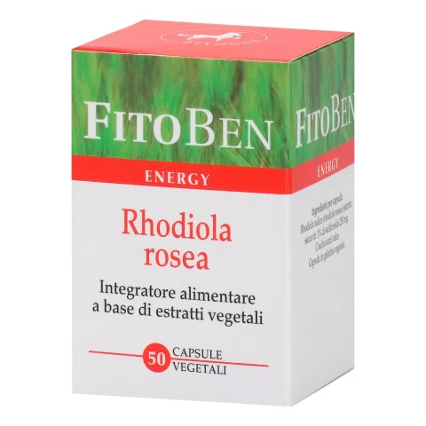 RHODIOLA ROSEA 50CPS FITOBEN RHODIOLA ROSEA 50CPS FITOBEN