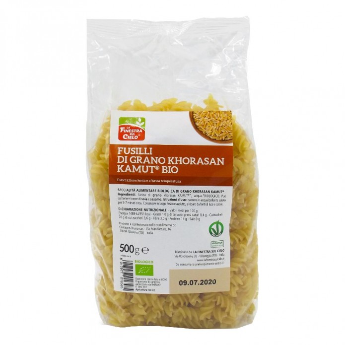 FUSILLI FARRO BIO 500G