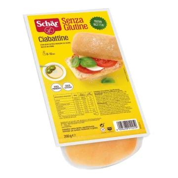 SCHAR CIABATTA PANE 200G S/GL