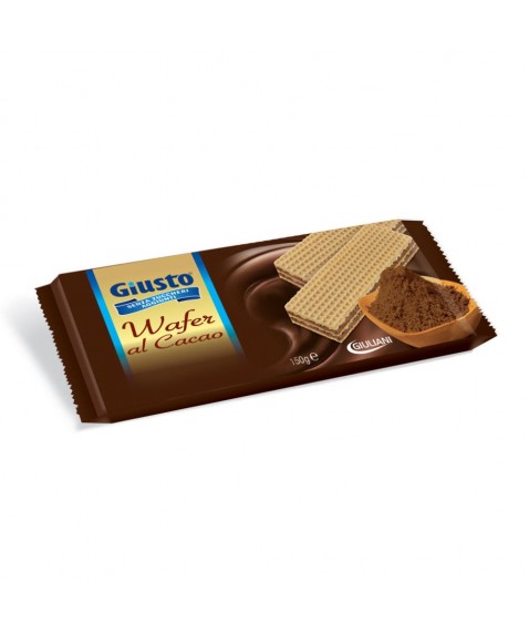 GIUSTO WAFERS CACAO 150G S/Z