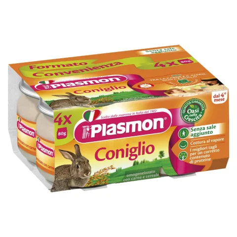 OMO PL.Coniglio 4x80g