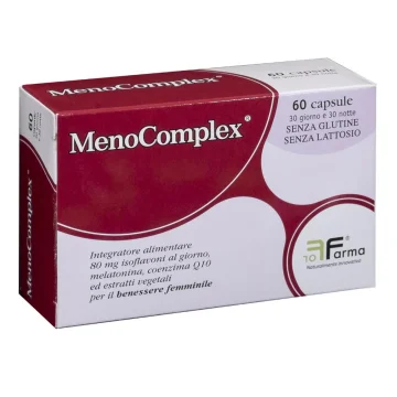 Menocomplex  Giorno/Notte 60 capsule 29,4 g Integratore per la menopausa e la salute ossea